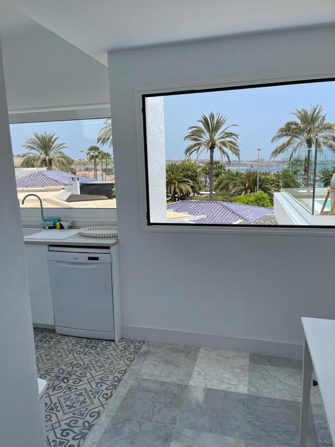 Pasitoblanco Porto Mare 45 Seaview Villa Private Heated Pool Pasito Blanco Bagian luar foto