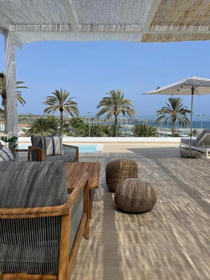 Pasitoblanco Porto Mare 45 Seaview Villa Private Heated Pool Pasito Blanco Bagian luar foto