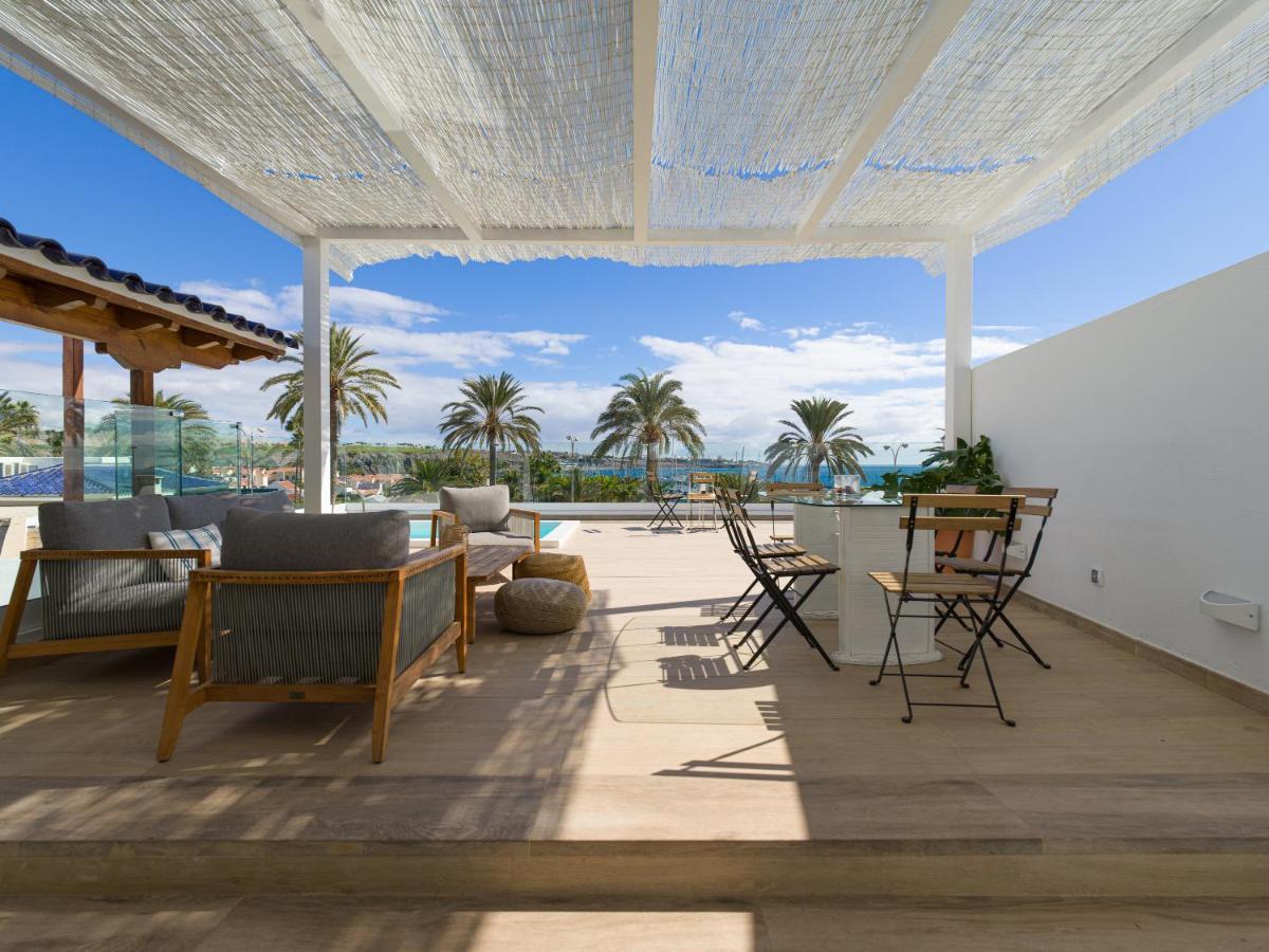Pasitoblanco Porto Mare 45 Seaview Villa Private Heated Pool Pasito Blanco Bagian luar foto